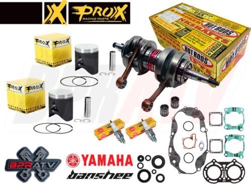 Yamaha Banshee 66.50mm Pro X Pistons Hotrods Bottom Top End Motor Rebuild Kit
