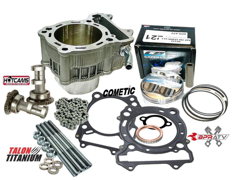 KFX400 KFX 400 Top End Rebuild With Cams Stock Cylinder Assembly Stage 1 Hotcams