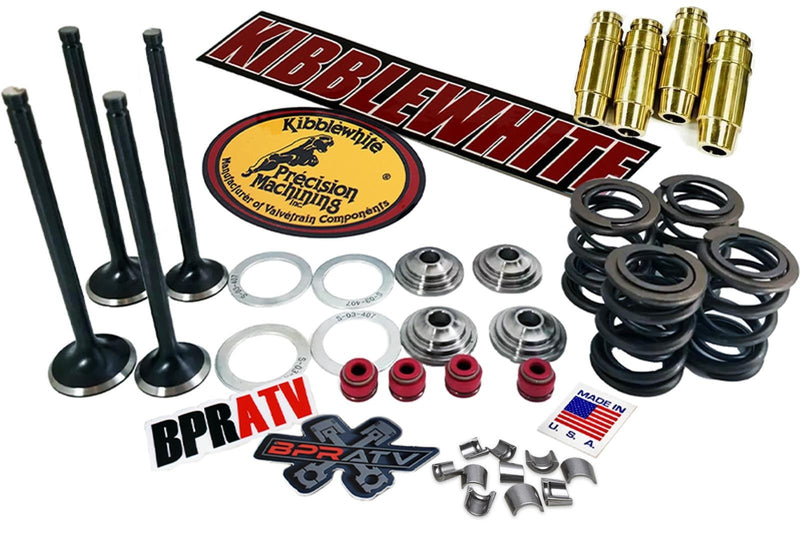 04 05 Honda TRX450R TRX 450R Kibblewhite Valves Springs Guides Head Rebuild Kit