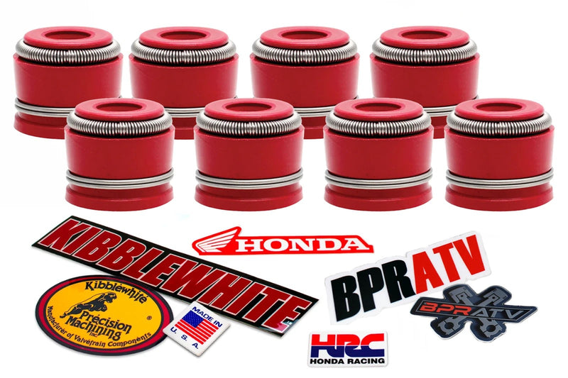 79-82 Honda CBX 6-Cylinder Head Valve Stem Guide Viton RED Seals Seal Set of 24