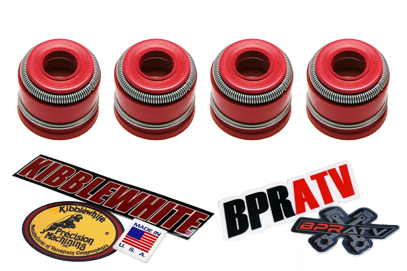 79-82 Honda CBX 6-Cylinder Head Valve Stem Guide Viton RED Seals Seal Set of 24