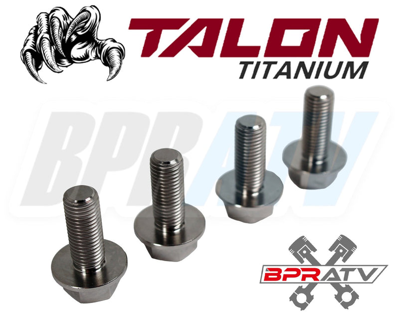 Yamaha Warrior Wolverine 350 TITANIUM Foot Peg Bolts HEX Flange Bolt Upgrade Kit
