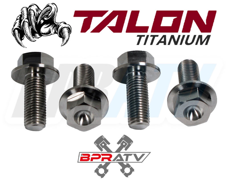 Yamaha Warrior Wolverine 350 TITANIUM Foot Peg Bolts HEX Flange Bolt Upgrade Kit