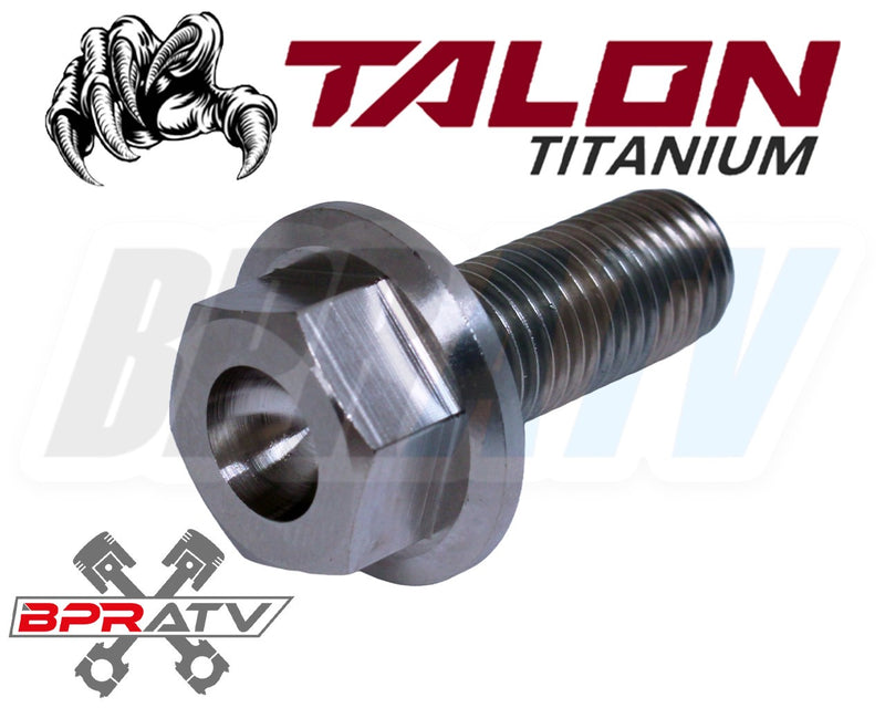 Yamaha Warrior Wolverine 350 TITANIUM Foot Peg Bolts HEX Flange Bolt Upgrade Kit