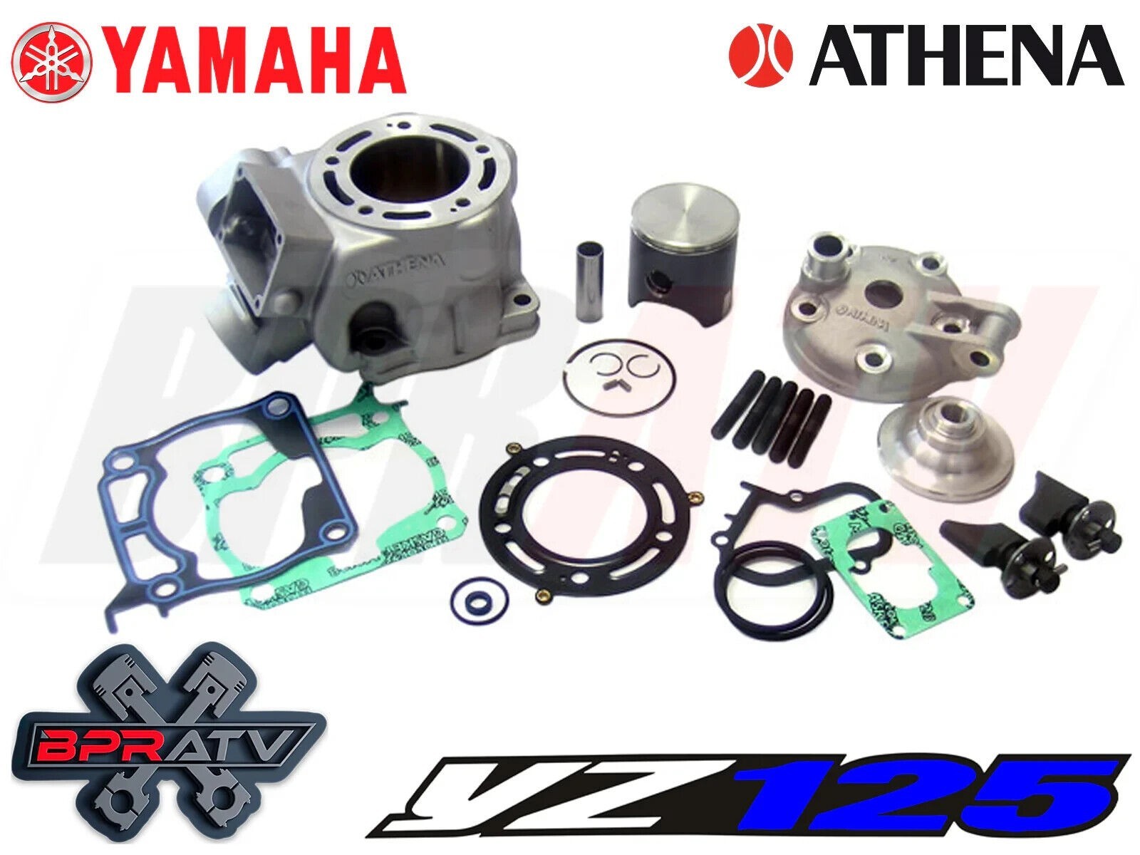 廃盤 7CDセット★The 99 1/2 NINETYNINE AND HALF 02-04 Yamaha YZ125 YZ 125 54mm Athena Cylinder Piston Hot Rods