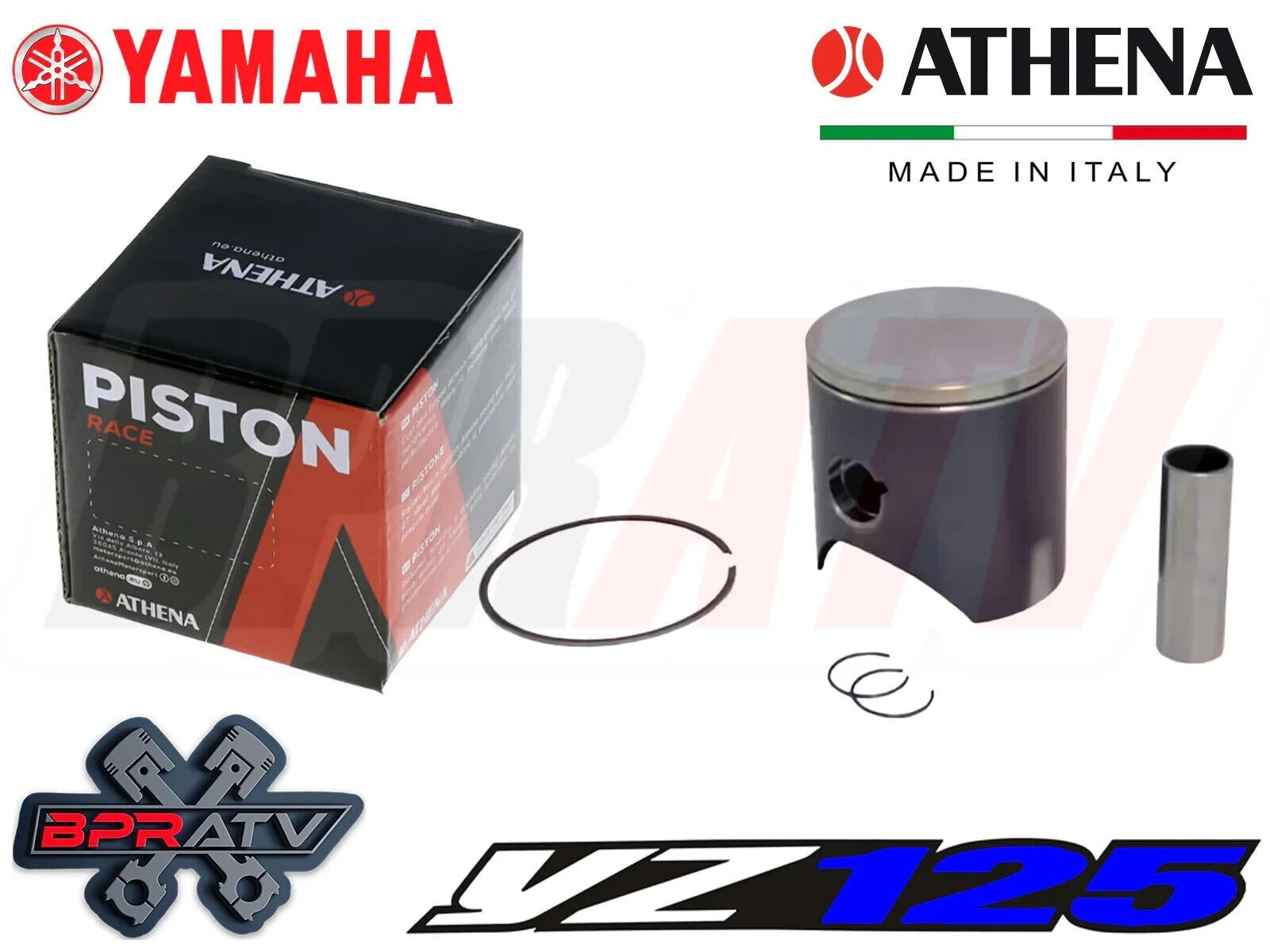 02-04 Yamaha YZ125 YZ 125 54mm Athena Cylinder Piston Hot Rods