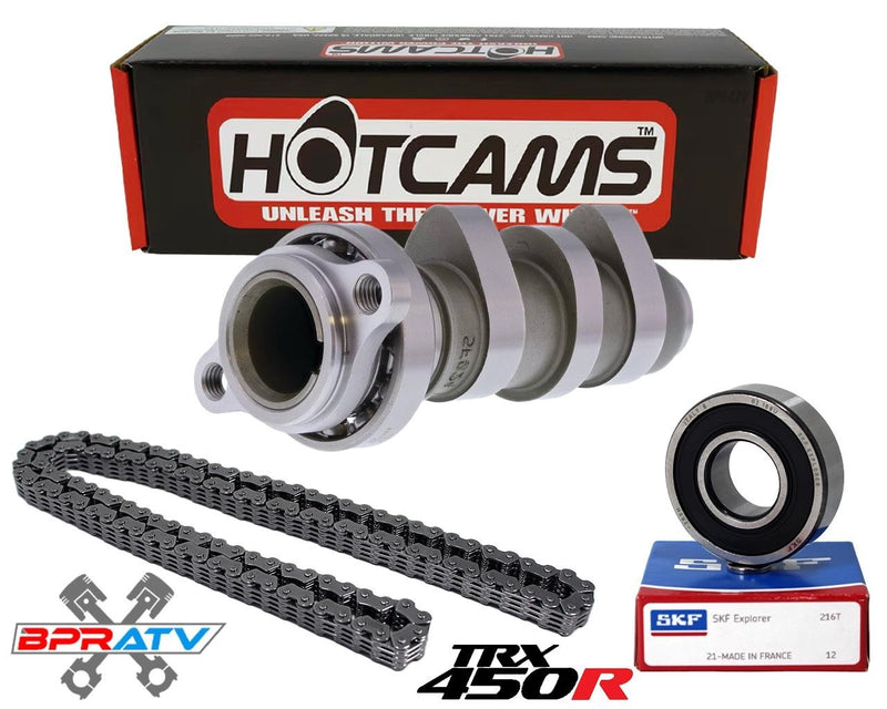 08-14 Honda TRX450R TRX 450R ER Stage 2 Hotcam Hot Cams Timing Chain SKF Bearing