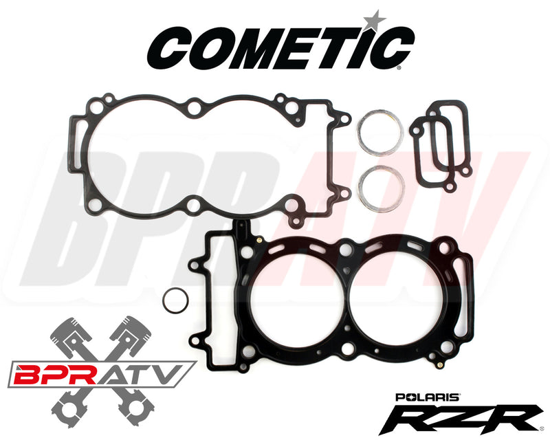 11-14 Polaris RZR XP 900 XP900 Cylinder 93mm Wiseco Pistons Cometic Gaskets Top
