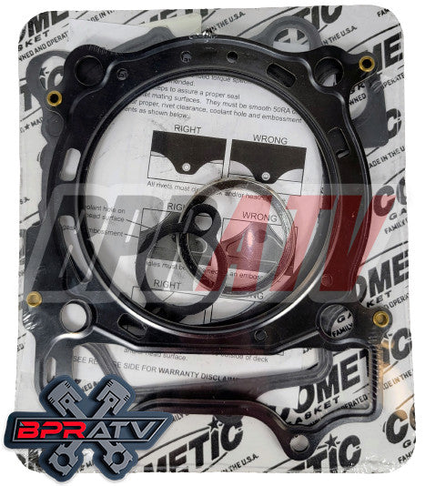 YFZ450R YFZ 450R YFZ450X 95mm Stock Standard Bore CP Piston Rings Cometic Gasket