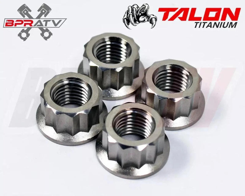 Honda ATC200 ATC 200 200X TITANIUM Lug Nut Complete Set Front Rear Kit Set of 16