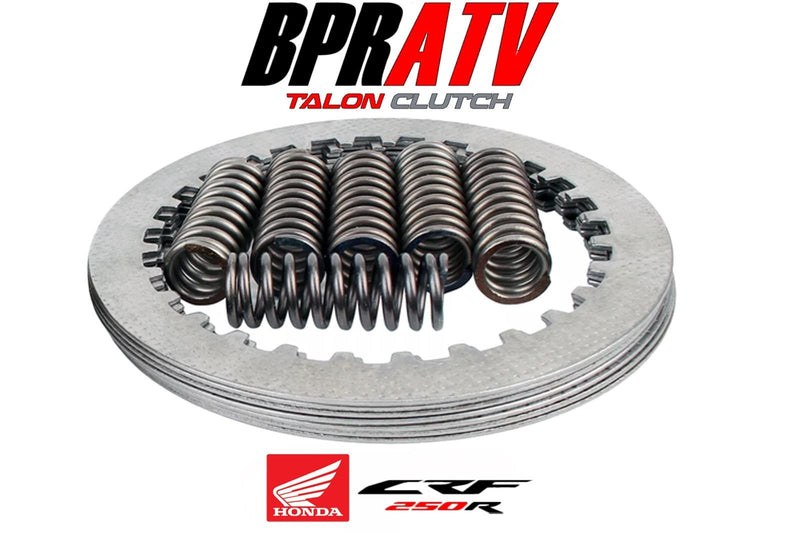 04-09 Honda CRF250R CRF 250R Moose Racing CNC Billet Clutch Basket Fiber Spring