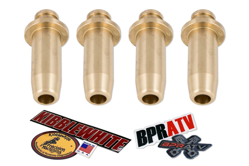 Polaris Outlaw 500 Kibblewhite Head Intake Exhaust Valve Guides RED Viton Seals