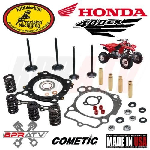 Honda TRX400EX 400X Kibblewhite Valves Springs Cylinder Head Service Kit Cometic