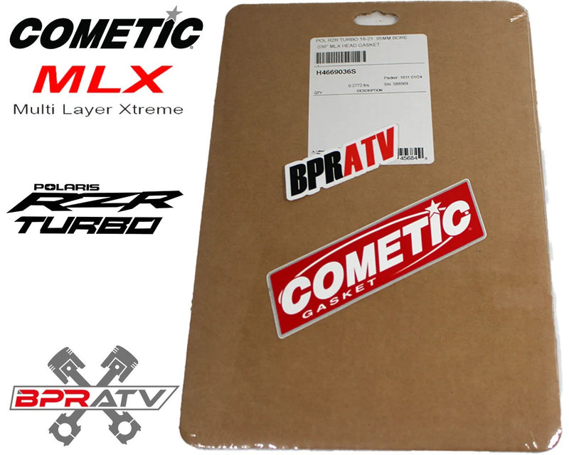 Polaris RZR XP Turbo S S4 XP4 MLX 4-Layer Head Gasket Kibblewhite RED Viton Seal