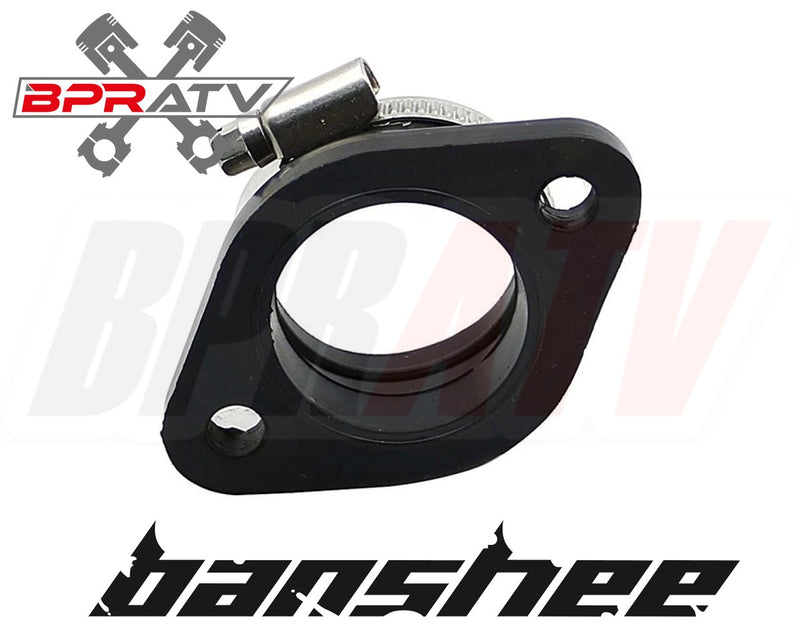 Billet Intake Manifolds Kit 38 39 41 Dual Carbs Carburetors Yamaha Banshee 350