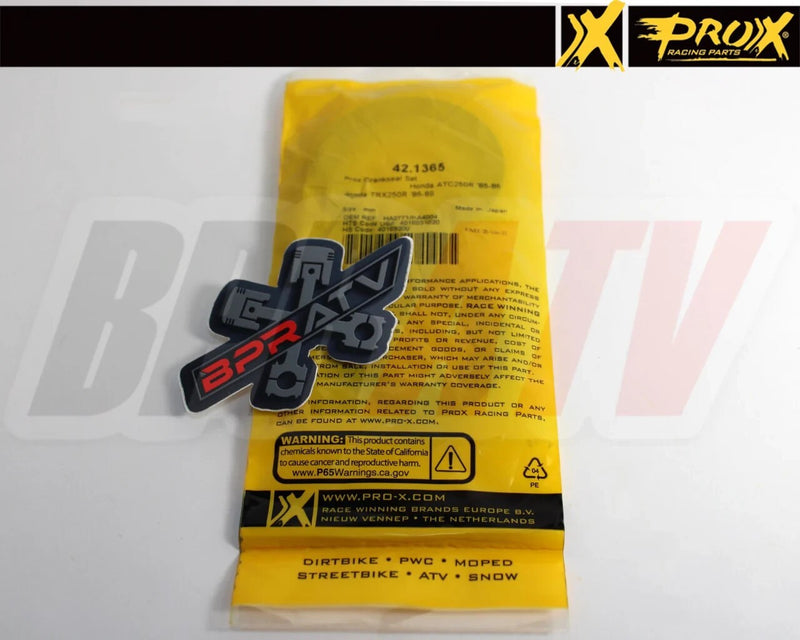 85 86 Honda ATC250R ATC 250R Main Crankshaft Bearings SKF & ProX Crank Seals Kit