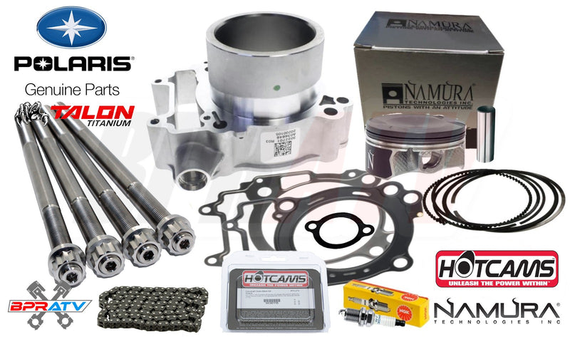 17-24 Polaris Sportsman 450 HO Top End Rebuild Kit OEM Cylinder Assembly 3022701