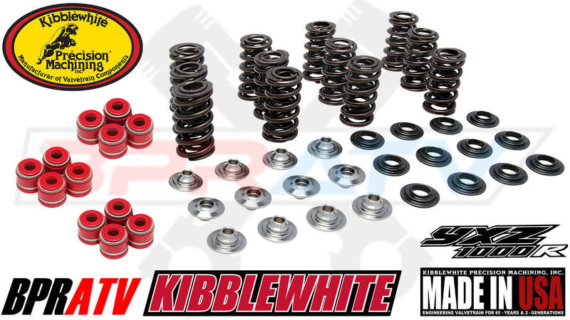Yamaha YXZ1000R YXZ 1000R 1000 Kibblewhite Race TITANIUM Valve Springs Kit Seals