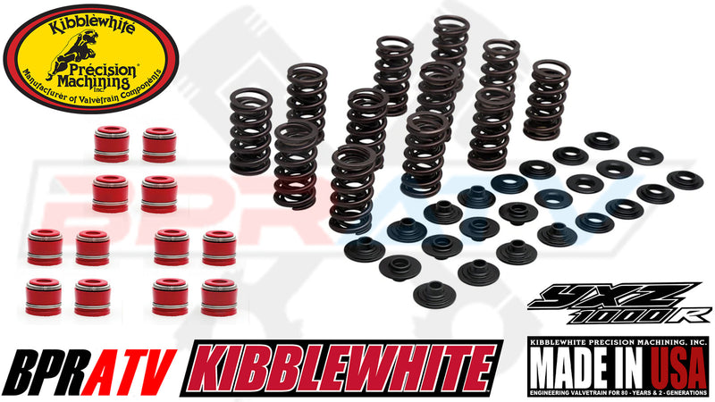 Yamaha YXZ1000R YXZ 1000R 1000 Kibblewhite Race TITANIUM Valve Springs Kit Seals