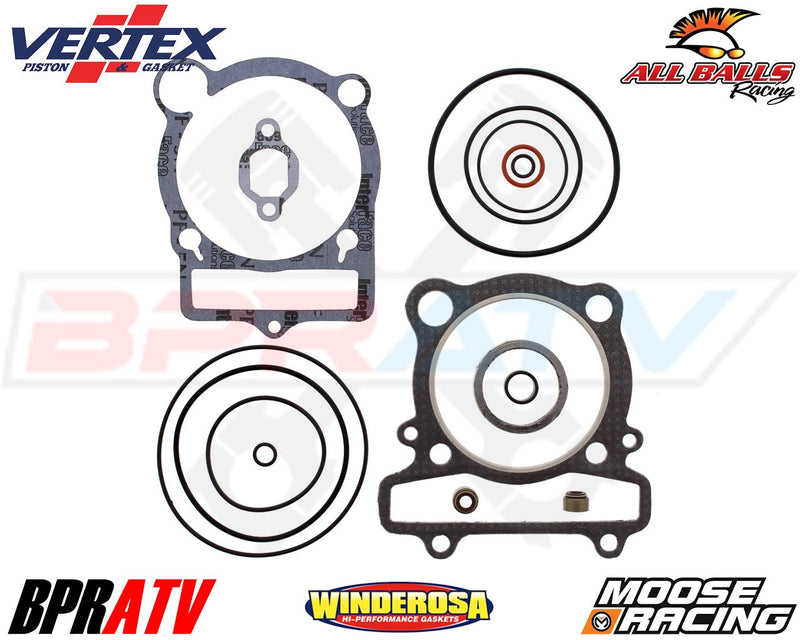 93-98 Yamaha Kodiak 400 YFM400 400FW Vertex Moose Racing Complete Gasket Set Kit