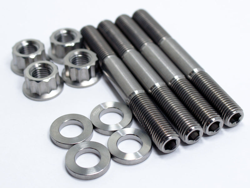 Polaris Sportsman 500 Cylinder Stud Bolts TITANIUM Studs Nut Case Bolt Kit Set