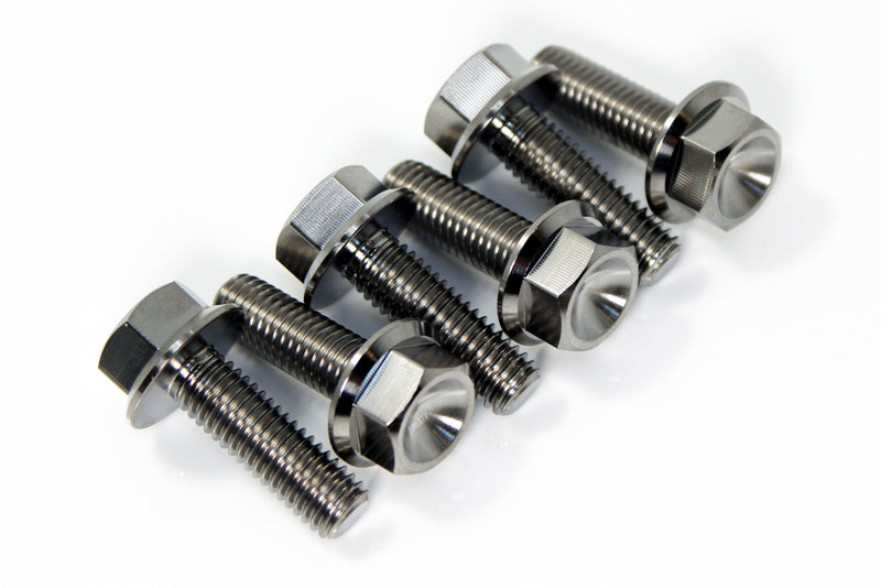 Yamaha Front Bumper Rear Grab Bar TITANIUM Bolts for Banshee Blaster Set of FOUR