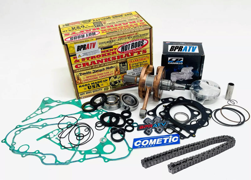 06+ Honda TRX450R TRX 450R Hotrods Crank 96mm CP 12:1 Piston Gaskets Rebuild