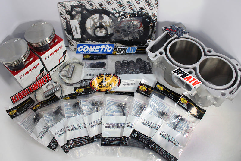 Polaris RZR RS1 EPS Kibblewhite Valves Head Wiseco Pistons Cylinder Top End Kit