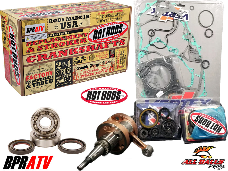 Honda TRX450R TRX 450R Wiseco Piston Cylinder Hot Rods Crank Rebuild Kit '04 '05