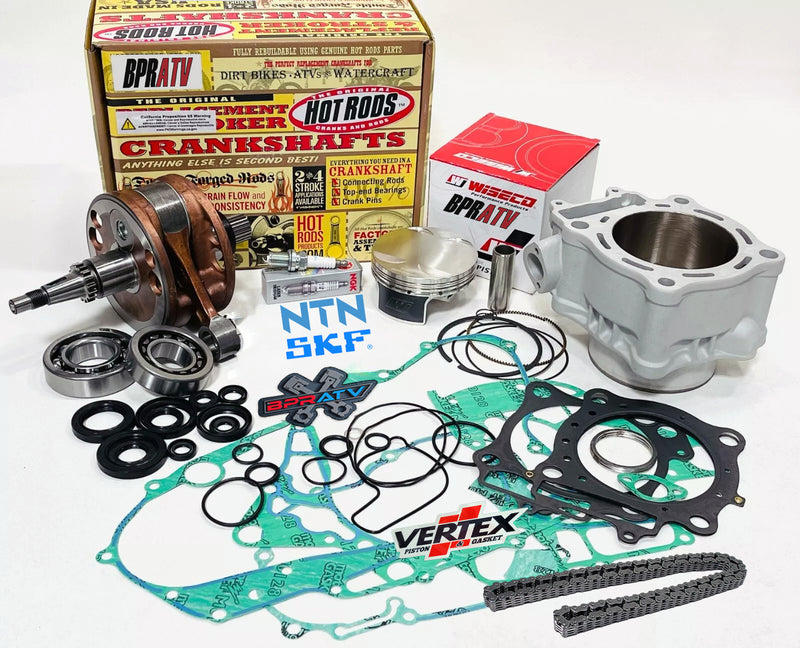 Honda TRX450R TRX 450R Wiseco Piston Cylinder Hot Rods Crank Rebuild Kit '04 '05