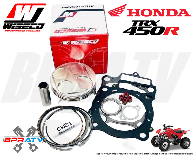Honda TRX450R TRX 450R Wiseco Piston Cylinder Hot Rods Crank Rebuild Kit '04 '05