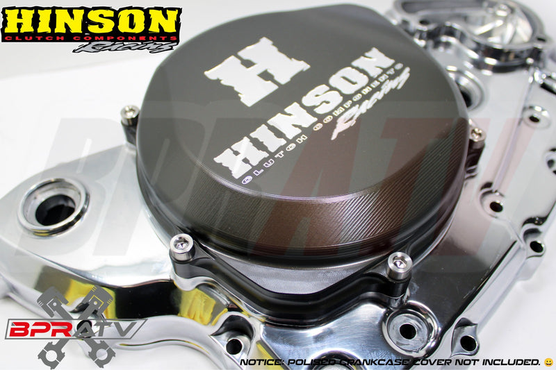 Hinson Clutch Cover Billet BILLETPROOF Honda CRF450R CRF 450R C224 (2002 - 2018)