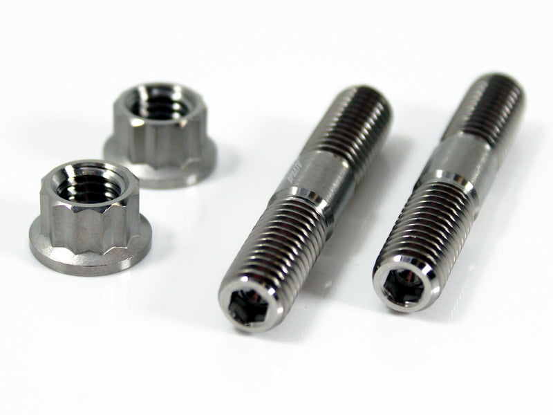 YFZ450 YFZ 450R YZ 450F BPRATV Exhaust Head Pipe Studs Bolts Titanium Stud Kit