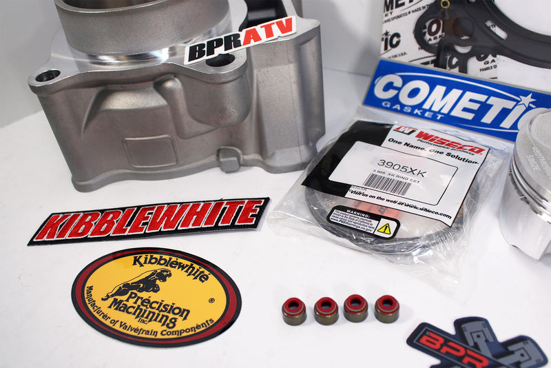 Polaris Predator 500 Outlaw Cylinder Wiseco Piston Ti Studs Top End Rebuild Kit