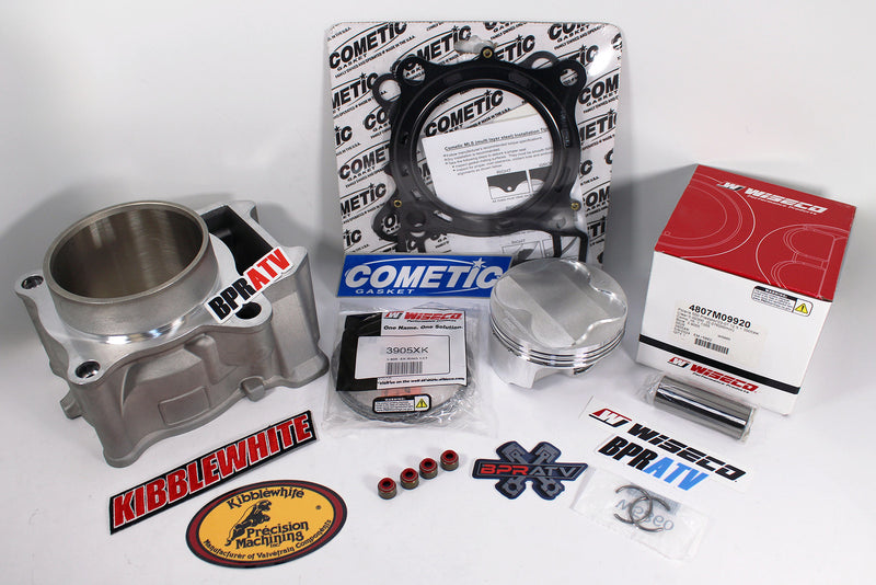 Polaris Predator 500 Outlaw Cylinder Wiseco Piston Ti Studs Top End Rebuild Kit