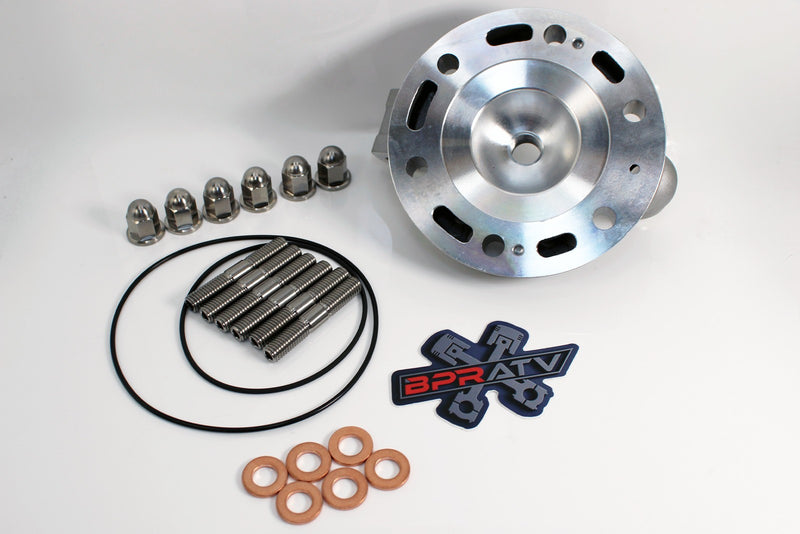 Yamaha YZ250 2 Stroke Cylinder Head Top End Rebuild Kit Titanium Bolts Stud Kit
