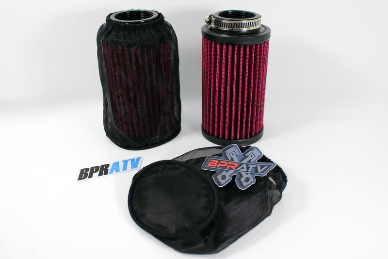 Yamaha Banshee K+N Style PWK 26mm Carburetor 5" Air Filter Pods OUTERWEARS Pair