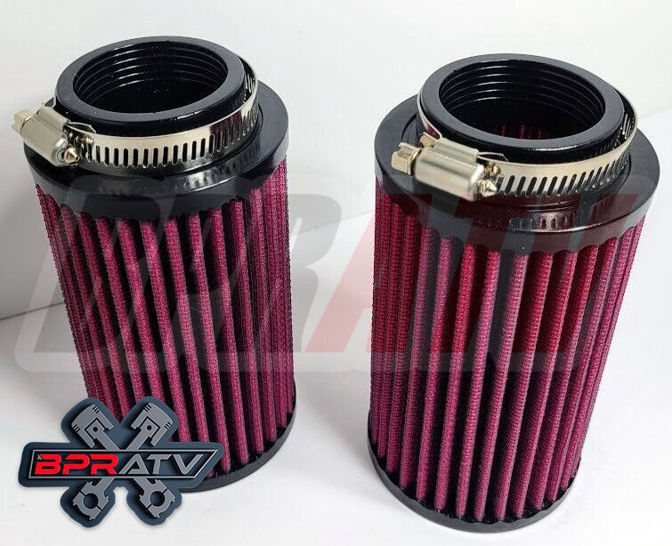 Yamaha Banshee K+N Style PWK 26mm Carburetor 5" Air Filter Pods OUTERWEARS Pair