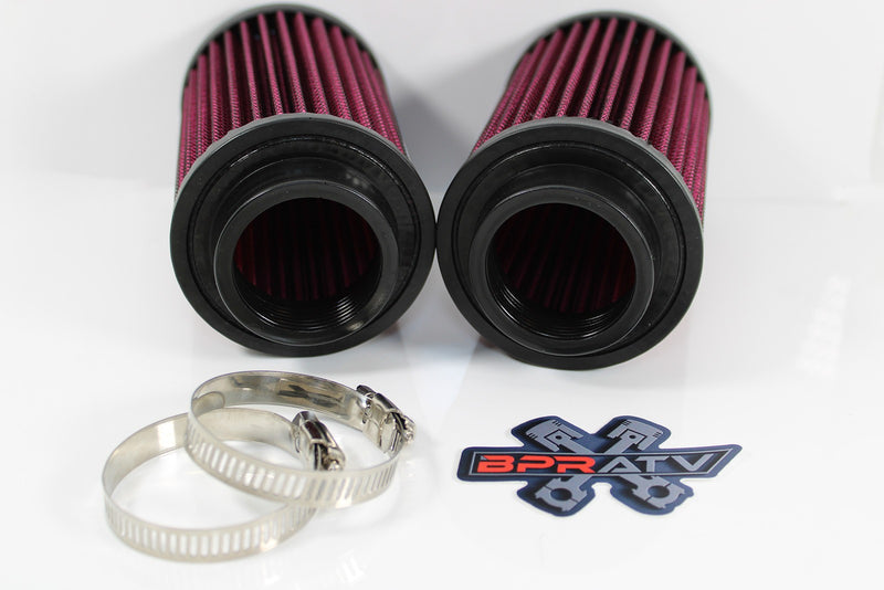 Yamaha Banshee K+N Style PWK 26mm Carburetor 5" Air Filter Pods OUTERWEARS Pair