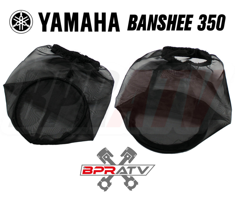 Yamaha Banshee K+N Style PWK 26mm Carburetor 5" Air Filter Pods OUTERWEARS Pair