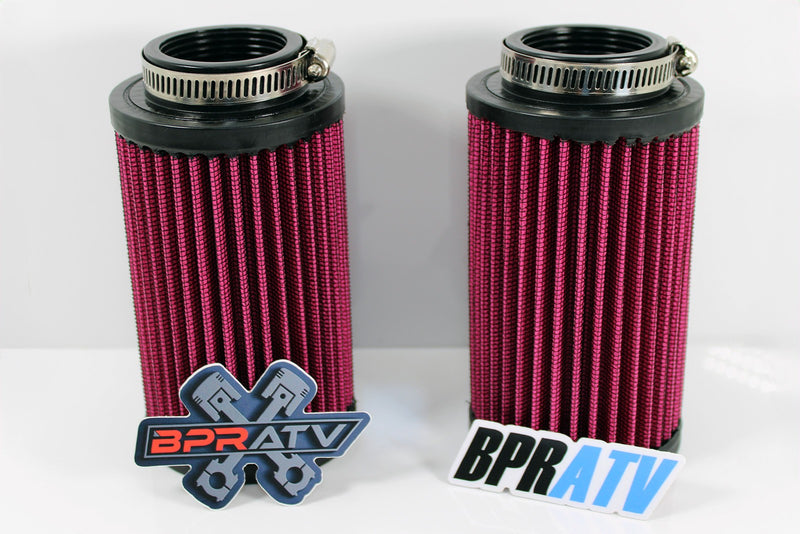 Yamaha Banshee K+N Style PWK 26mm Carburetor 5" Air Filter Pods OUTERWEARS Pair
