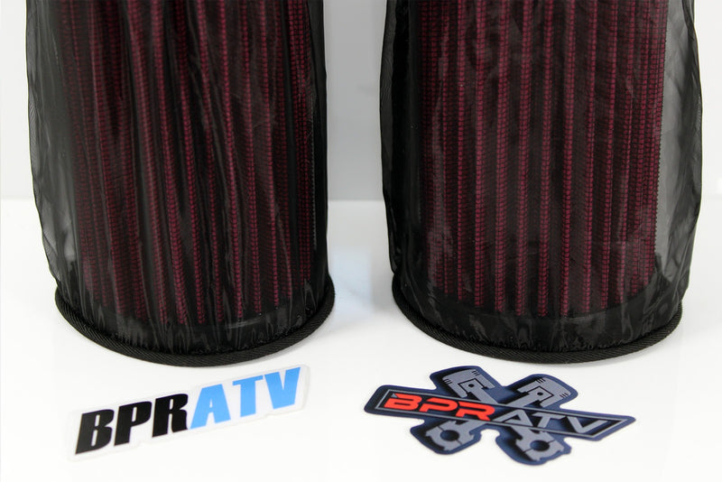 Yamaha Banshee K+N Style PWK 26mm Carburetor 5" Air Filter Pods OUTERWEARS Pair