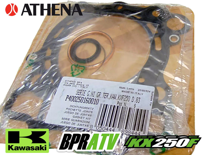 Kawasaki KX250F KX 250F 83mm 290 cc Athena Big Bore Cylinder Top End Kit '11-12