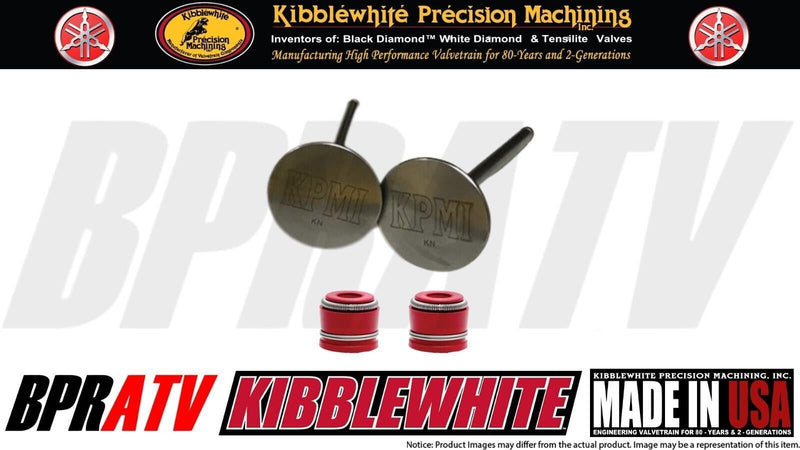 Suzuki LTZ400 LTZ 400 Kibblewhite +1mm Intake & Exhaust Valves Springs Seals Kit