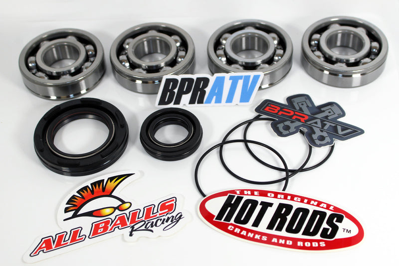 Banshee 350 Hot Rods 4111 +4 mil Crankshaft Rebuild Kit Main Bearings & Seal Kit