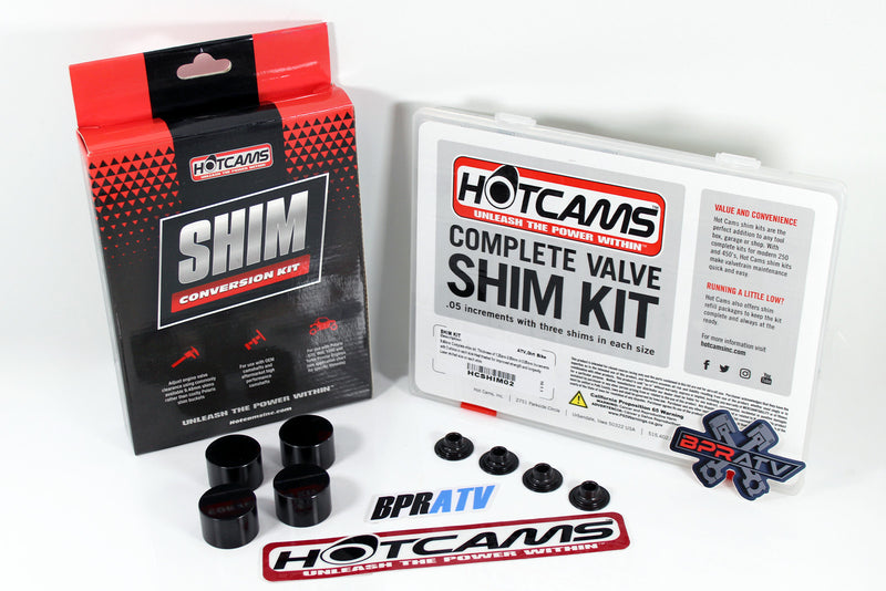Hot Cams Valve Shim Conversion Kit with Shim Kit DLC Hotcams Polaris 570 RZR ACE