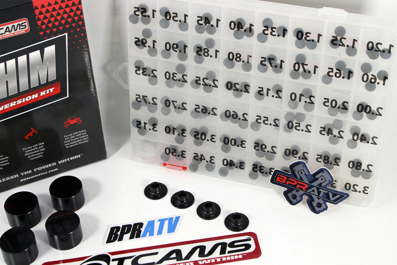 Hot Cams Valve Shim Conversion Kit with Shim Kit DLC Hotcams Polaris 570 RZR ACE