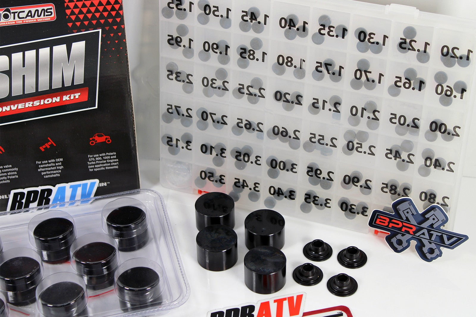 Polaris RZR XP1000 XP4 1000 Hot Cams Valve Shim Conversion Kit +