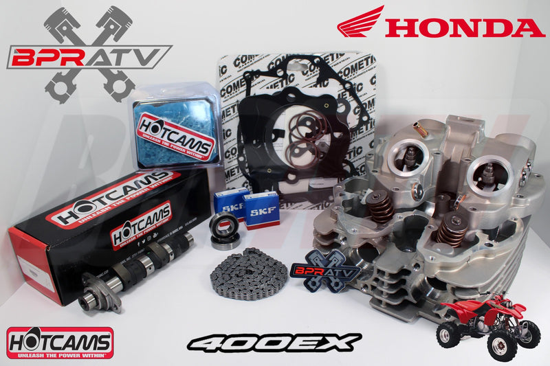 Honda TRX 400EX Assembled Cylinder Head Stage 2 Hot Cams Chain 87 88 89 Cometic