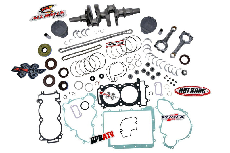 13-14 Polaris RZR XP 900 XP 4 Complete Engine Rebuild Kit Crank Cylinder Pistons